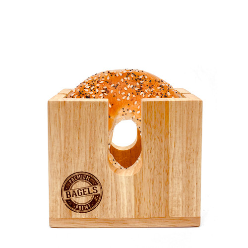 Danesco - Wooden Bagel Holder