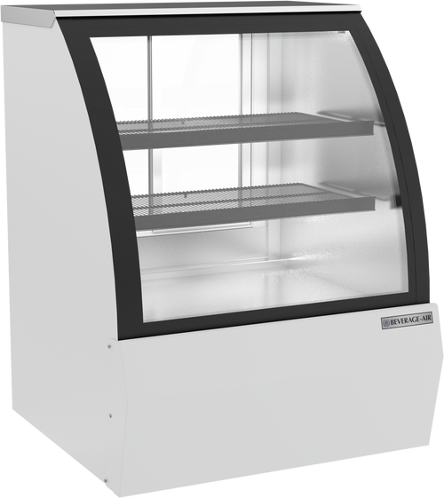 Beverage-Air - 37" White Dry Deli Case - CDR3HC-1-W-D