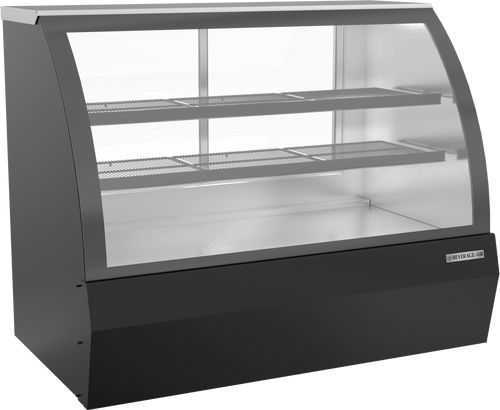 Beverage-Air - 60" Black Dry Deli Case - CDR5HC-1-B-D