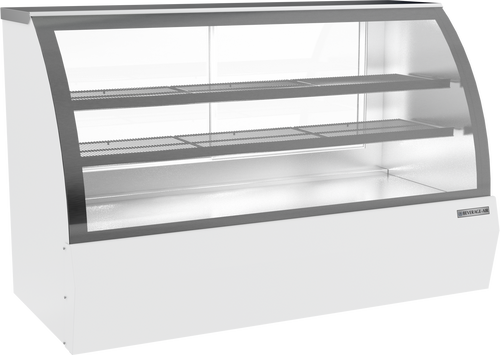 Beverage-Air - 73" White Dry Deli Case - CDR6HC-1-W-D