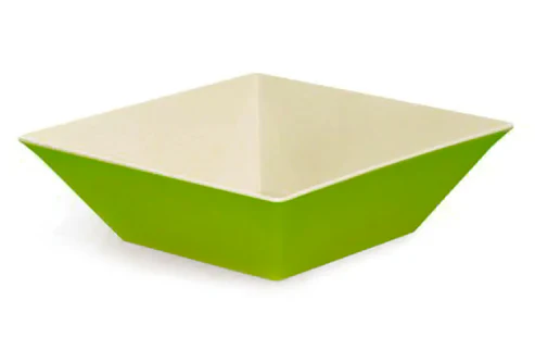 G.E.T - Keywest 12.8 Qt Keylime Square Bowl (3 Per Case) - ML-249-KL