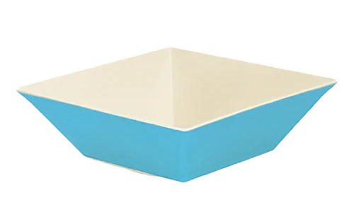 G.E.T - Keywest 12.8 Qt Seabreeze Square Bowl (3 Per Case) - ML-249-SE