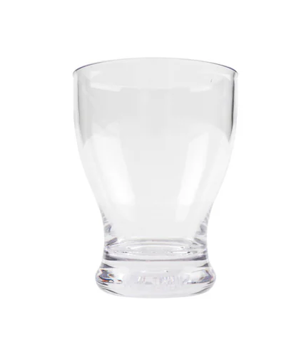 G.E.T - Specialty Drinkware 7 oz SAN Plastic Flared Glass (24 Per Case) - BB-07-CL