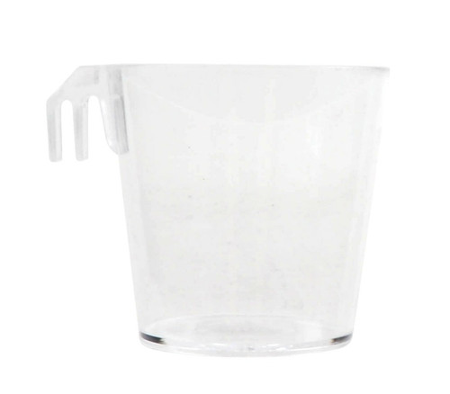 G.E.T - Specialty Drinkware 1.5 oz Plastic Shot Glass W/ Hook (60 Per Case) - PS15-CL
