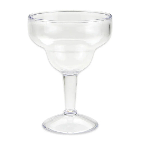 G.E.T - Specialty Drinkware 36 oz SAN Plastic Super Margarita Glass (12 Per Case) - SW-1415-1-SAN-CL