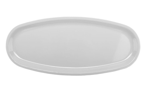G.E.T - Sonoma 23.25" x 16.75" White Oval Platter (6 Per Case) - OP-624-W