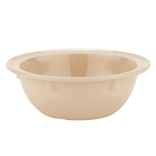 G.E.T - SuperMel 13 oz Tan Rim Bowl (48 Per Case) - DN-313-T