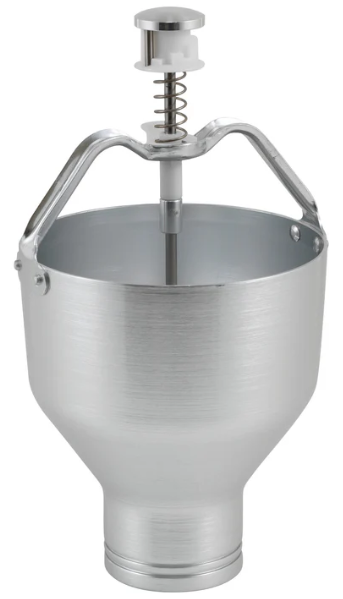 Winco - 2.5QT Aluminum Pancake Dispenser - APCD6