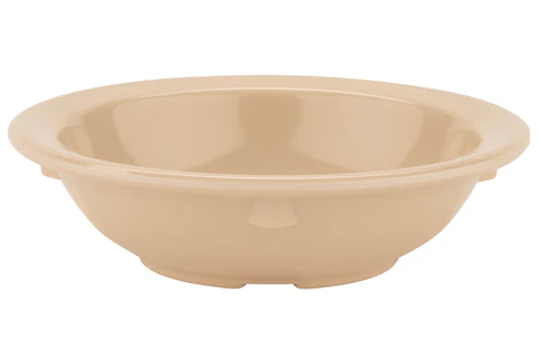 G.E.T - SuperMel 3.5 oz Tan Rim Bowl (48 Per Case) - DN-335-T