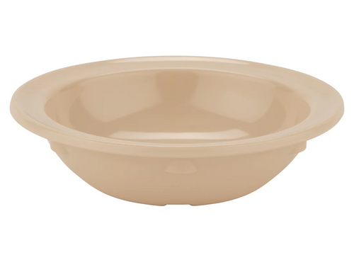 G.E.T - SuperMel 5 oz Tan Rim Bowl (48 Per Case) - DN-350-T
