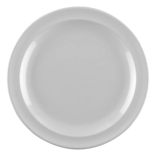 G.E.T - SuperMel 6.5" White Round Plate (48 Per Case) - DP-506-W