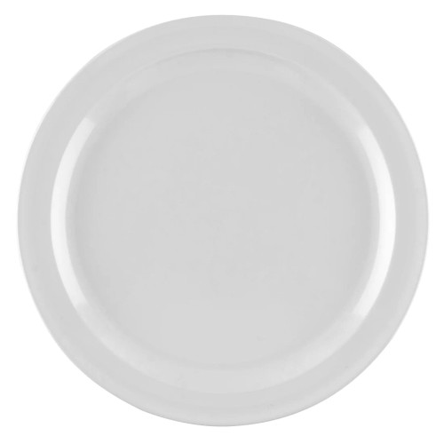 G.E.T - SuperMel 9" White Round Plate (24 Per Case) - DP-509-W