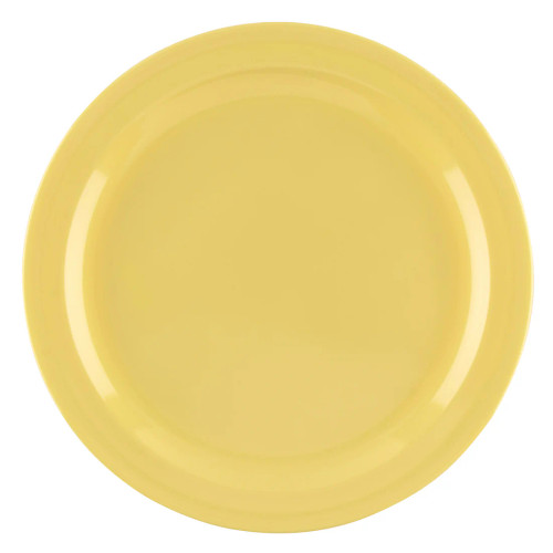 G.E.T - SuperMel 9" Yellow Round Plate (24 Per Case) - DP-509-Y