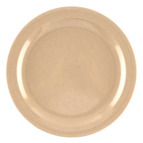 G.E.T - SuperMel 10.25" Sandstone Round Plate (24 Per Case) - DP-510-S