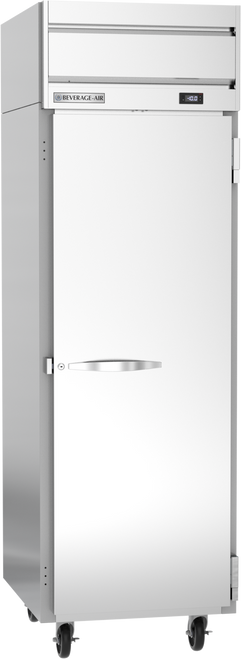 Beverage-Air - 26" Horizon Stainless Steel Reach-In Freezer w/ 1 Solid Swing Door - HFS1HC-1S