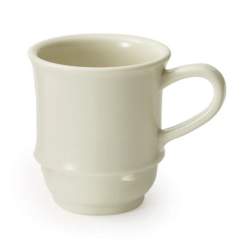 G.E.T - 8 oz Ivory Stacking Mug (24 Per Case) - TM-1208-P