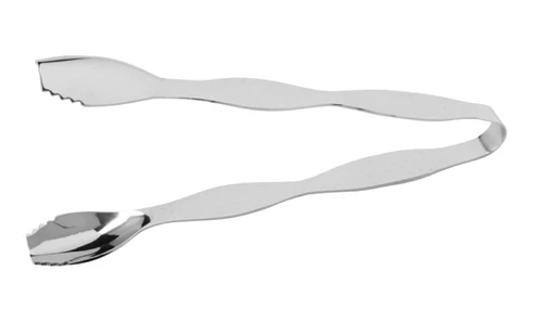 G.E.T - 9" Stainless Steel Ice Tongs W/ Pounded Finish (12 Per Case) - BSPD-22