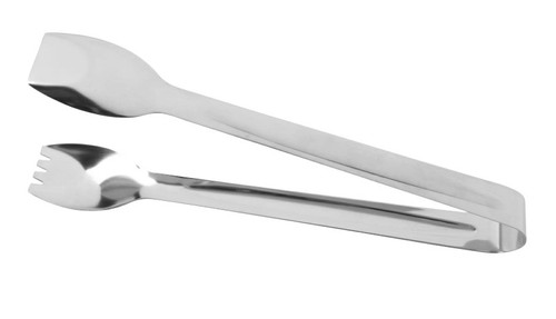 G.E.T - 12" Stainless Steel Tongs W/ Mirror Finish (12 Per Case) - BSRIM-39