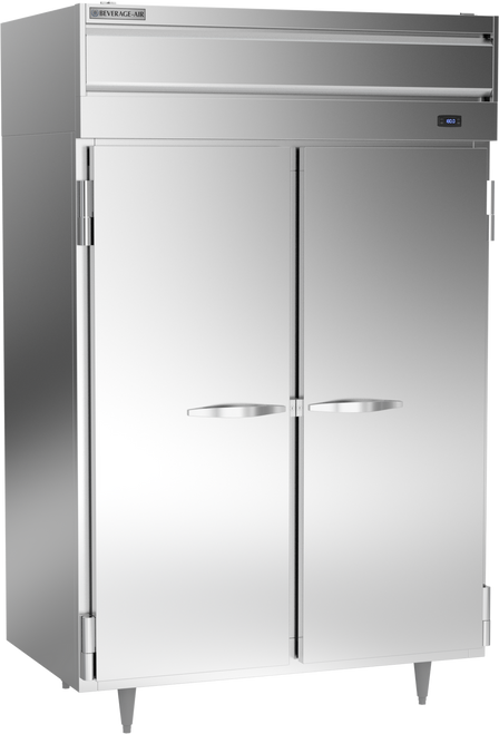 Beverage-Air - 52" P Series Stainless Steel Reach-In Warming Cabinet  w/ 2 Solid Swing Doors - PH2-1S