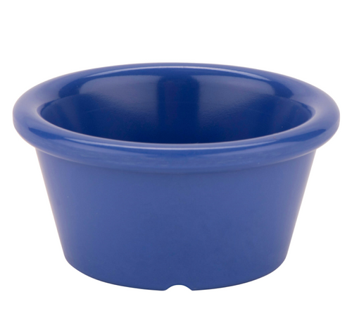 G.E.T - 2 oz Cobalt Blue Melamine Ramekin (48 Per Case) - S-620-PB