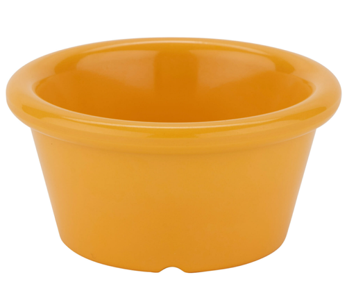 G.E.T - 2 oz Tropical Yellow Melamine Ramekin (48 Per Case) - S-620-TY