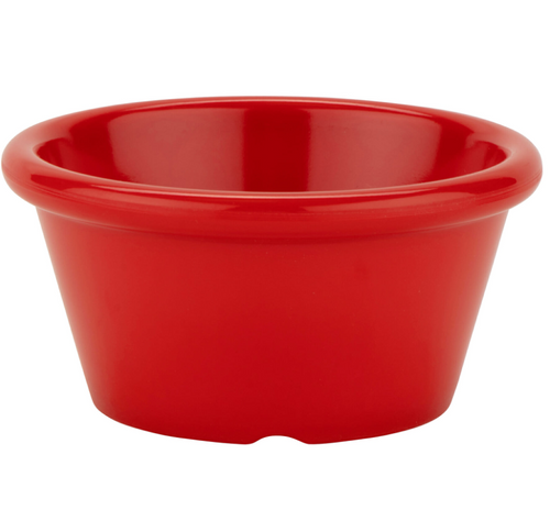 G.E.T - 6 oz Red Melamine Ramekin (48 Per Case) - S-660-R