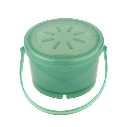 G.E.T - Eco-Takeouts 12 oz Jade Polypropylene Soup Container W/ Handle (12 Per Case) - EC-07-1-JA