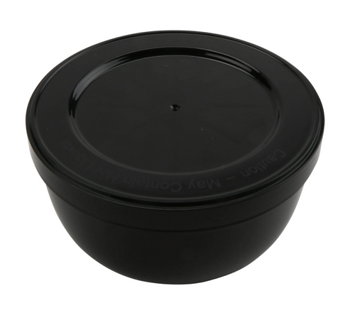 G.E.T - Eco-Takeouts 12 oz Black Polypropylene Soup Container (12 Per Case) - EC-23-1-BK