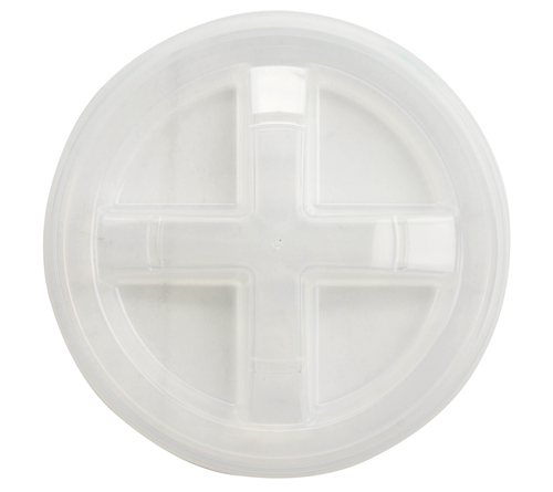 G.E.T - Eco-Takeouts 6.5" Clear Polypropylene Lid For EC-26 (288 Per Case) - EC-26-1-LID-CL