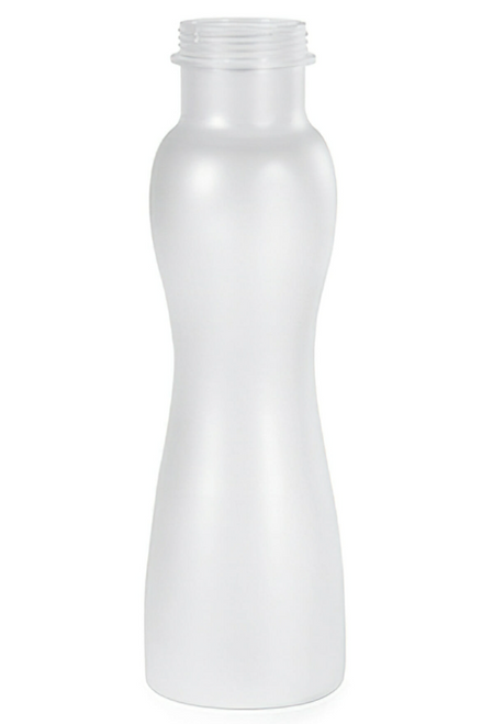 G.E.T - 32 oz Frosted Clear Polycarbonate Salad Dressing Bottle (12 Per Case) - SDB-32-PC-B