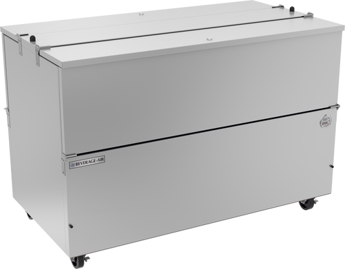 Beverage-Air - 58" Stainless Steel Cold Wall Dual Access Milk Cooler - ST58HC-S