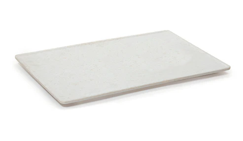 G.E.T - Madison Avenue 18" x 12" Granite White Rectangular Melamine Display Board (3 Per Case) - SB-1812-GW