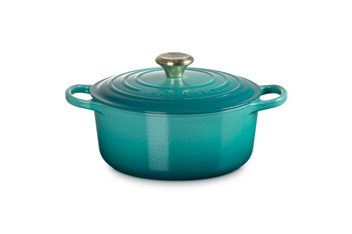 Le Creuset - Bleu Riviera 4.2 L  Round French Oven