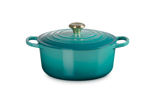 Le Creuset - Bleu Riviera 5.3L  Round French Oven
