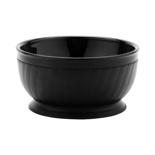 G.E.T - Healthcare 8 oz Black Polypropylene Insulated Bowl (48 Per Case) - HCR-93-BK