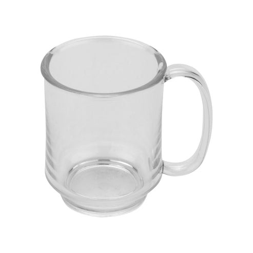 G.E.T - Healthcare 8 oz Clear Mug (24 Per Case) - SN-104-CL