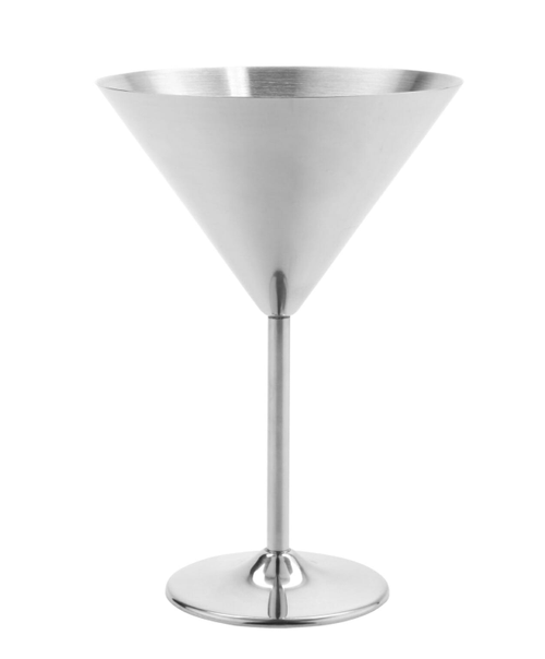 G.E.T - Metal Barware 12 oz Stainless Steel Martini (12 Per Case) - SW-1612-SS