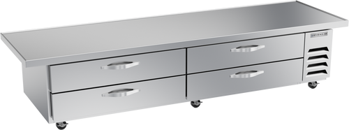Beverage-Air - 96" Chef Base Freezer w/ 4 Drawers & Overhang - WTFCS96HC-108
