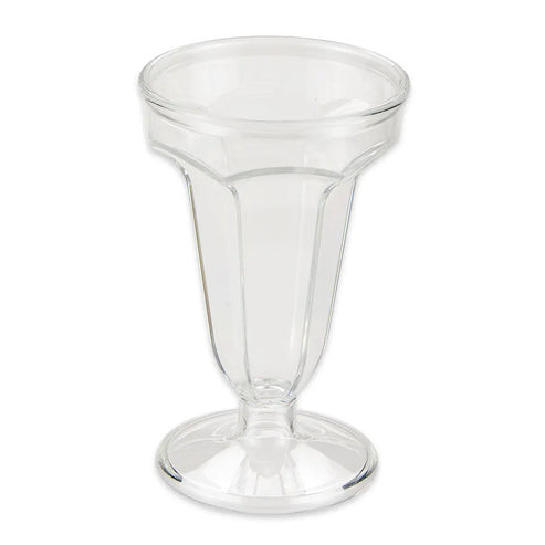 G.E.T - Dessert Time 5 oz Clear SAN Plastic Dessert Dish (24 Per Case) - ICM-24-CL