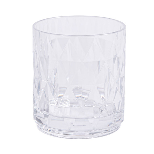 G.E.T - Fitzgerald 10 oz Tritan Rocks Glass (24 Per Case) - DM-10R-CL