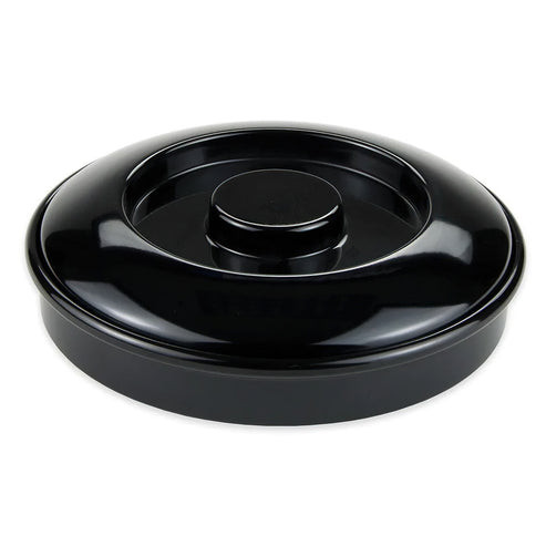 G.E.T - Viva Mexico 7.75" Black Tortilla Server W/ Lid (24 Per Case) - TS-800-BK