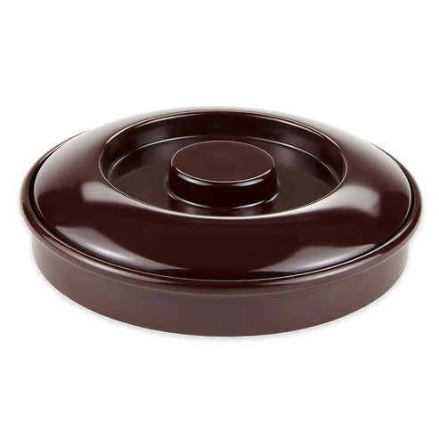 G.E.T - Viva Mexico 7.75" Brown Tortilla Server W/ Lid (24 Per Case) - TS-800-BR