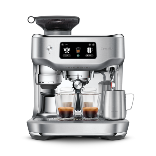 Breville - The Oracle Duo Boiler Brushed Stainless Steel Espresso Machine - BES995BSS