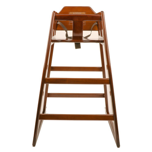 G.E.T - 22" x 25" x 36" Walnut High Chair - HC-100-MOD-TALL-W