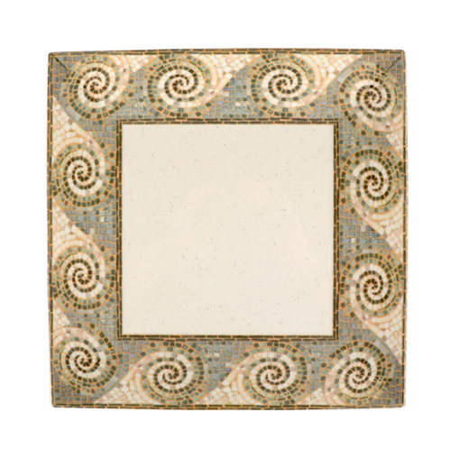 G.E.T - Mosaic 10" Square Plate (12 Per Case) - ML-104-MO