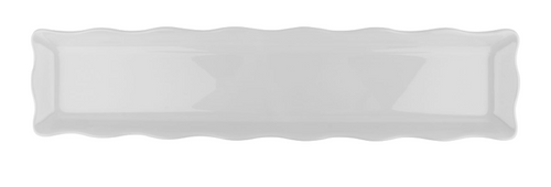 G.E.T - Bake & Brew 23" x 5.25" White Display Tray (12 Per Case) - ML-113-W