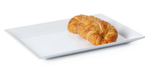 G.E.T - Bake & Brew 18" x 13" White Display Tray (6 Per Case) - ML-293-W