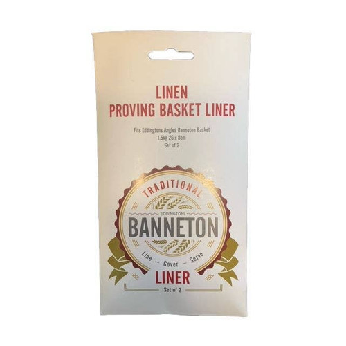 Eddington - Banneton Proving Angled Basket Liner 2 Pk (Fits EDD70102)