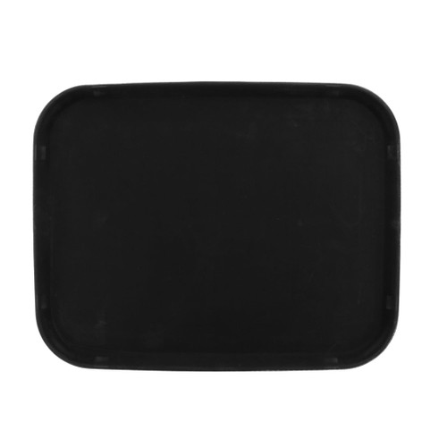 G.E.T - Serving Trays 14" x 18" Black Rectangular Non-Skid Serving Tray (12 Per Case) - NS-1418-BK