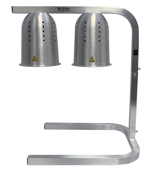 Global Solutions - Two Bulb Food Warmer - GS1670